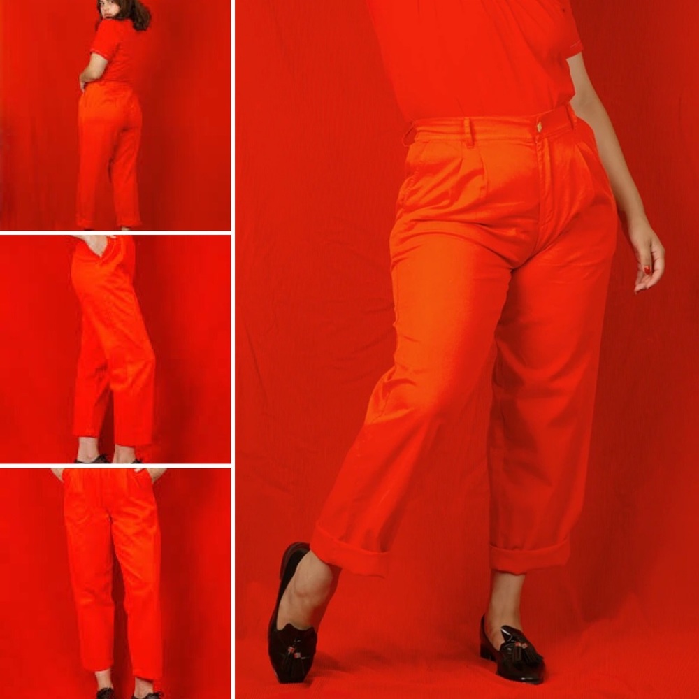 Big Bud Press Medium Red Rorange Trouser Pants